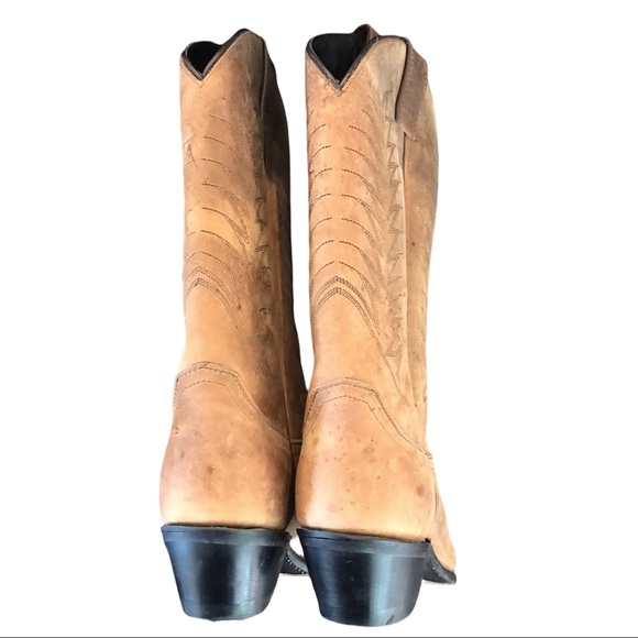 Bay Apache Florica Diamond J for Justin Western Boots - Picture 6 of 11